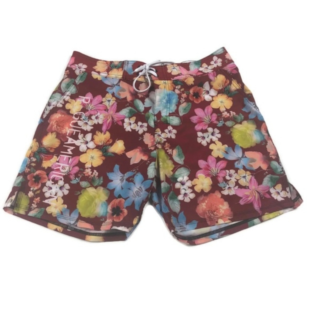 (2) Rogue American Floral Board Shorts 32 - USA